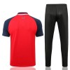 FC Bayern München Trainings Polo 2022-23 Rood Blauwe